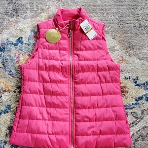 Michael Michael Kors Electric Pink puffer vest S